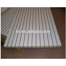 17mm Highest quality Slotted MDF board for supermarket